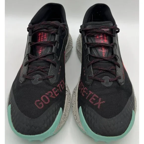 Nike Men’s Pegasus Trail 3 GORE-TEX Running Shoes Black/Red Size 11.5 DC8793-002 - Picture 2 of 11